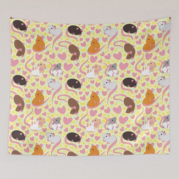 Item preview, Cute Rat Print designed and sold by junkwaredesigns.