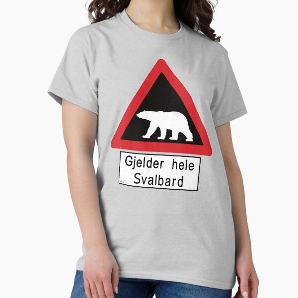 Artikel-Vorschau von Svalbard Polar Bear Sign - Gjelder Hele Svalbard, designt und verkauft von IncognitoMode.