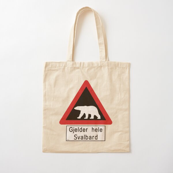 Item preview, Svalbard Beware of Polar Bears Sign - Gjelder hele Svalbard designed and sold by IncognitoMode.
