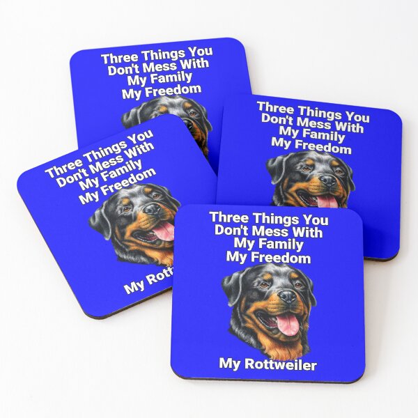 Item preview, Three Things You Don't Want To Mess With Rottweiler designed and sold by fantasticdesign.