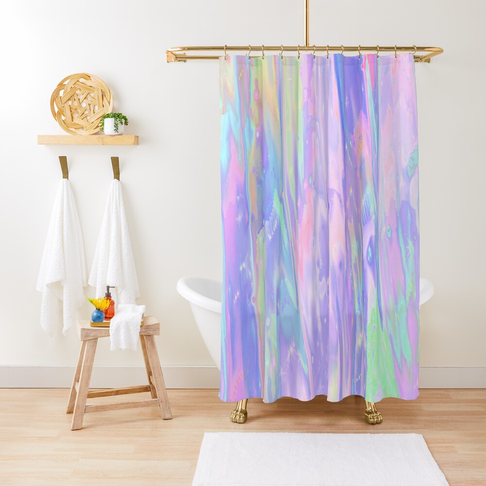 Disover Iridescent Dreams Shower Curtain
