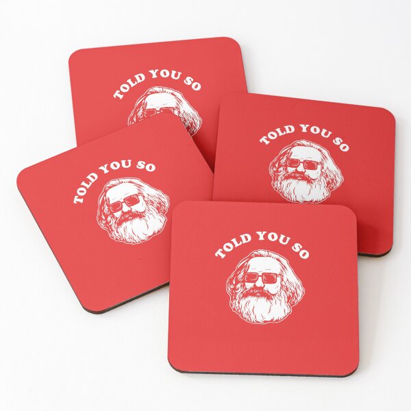 Item preview, Karl Marx Told You So designed and sold by Yipptee Shirts.