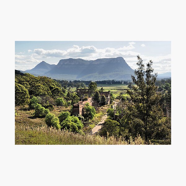 Shale Works - Glen Davis NSW Australia Photographic Print