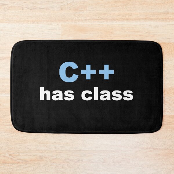 Item preview, C++ has class, you don't. designed and sold by Wyverin.