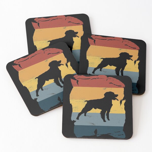 Item preview, Brittany Spaniel Distressed Vintage Retro Silhouette designed and sold by DoggyStyles.