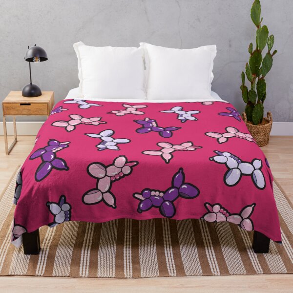 Item preview, Balloon Animal Unicorns Pattern in Pink designed and sold by evannave.