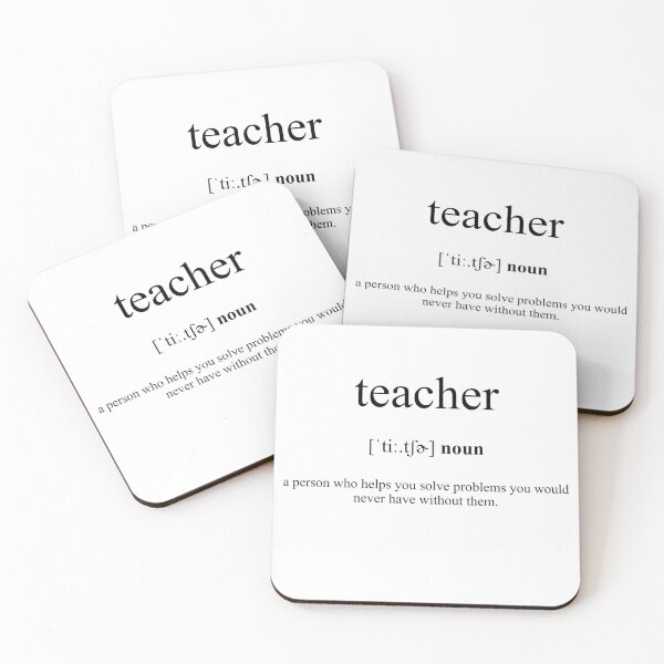 Item preview, Teacher Definition | Dictionary Collection designed and sold by Designschmiede.