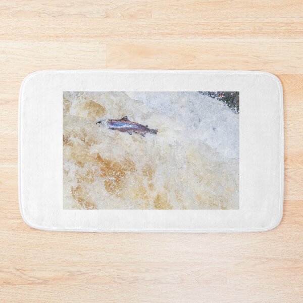 Item preview, Leaping salmon fish designed and sold by chanonry.