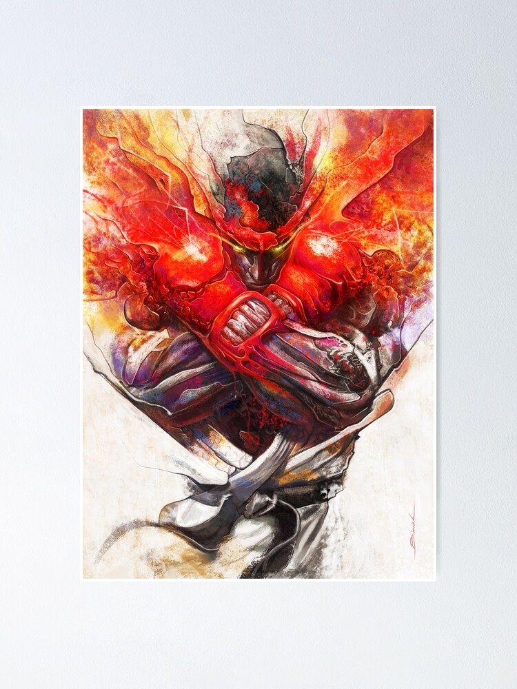 Street Fighter Ryu Fan Art Poster By Tomekbiniek Redbubble