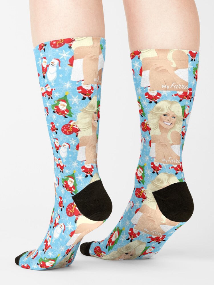 Alternate view of Tis the Season Socks