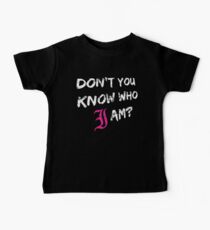 Camiseta para bebés ¿No sabes quién soy? (Blanco)
