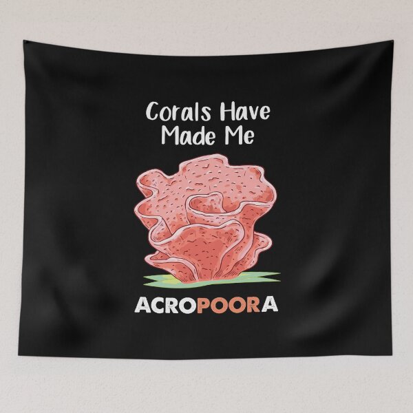 Item preview, Acuario Agua salada Corales Acropora Arrecife Mantenedor de la naturaleza designed and sold by phskulmshirt.