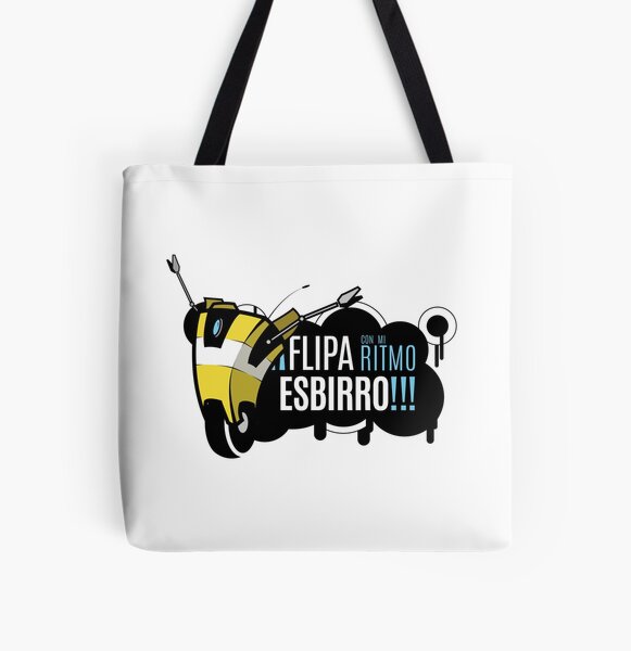 Vista previa del artículo con la obra «¡Flipa con mi ritmo, Esbirro! Burradas», diseñado y vendido por danolo.