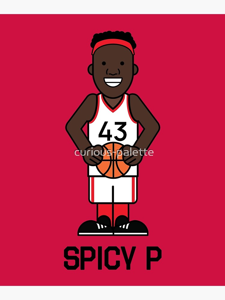 Pascal Siakam aka Spicy P from the Raptors  Essential T-Shirt for Sale by  curious-palette