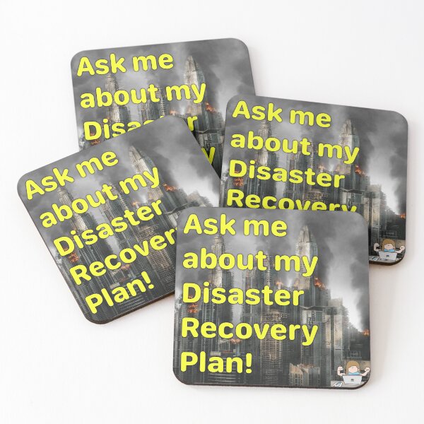 Item preview, Ask Me About My Disaster Recovery Plan designed and sold by keshwyn.
