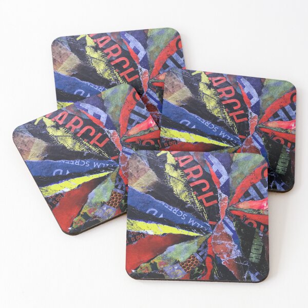 Item preview, Urban Abstract Collage Artwork / Street Posters / Decollage designed and sold by FuzzyHoney.