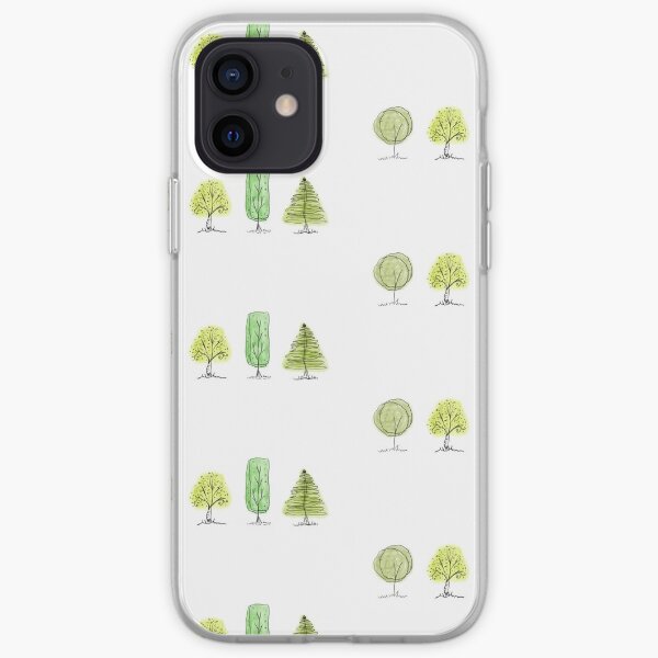 Amante de los árboles Funda blanda para iPhone