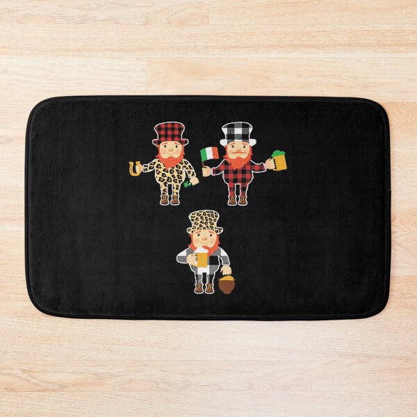 Item preview, Three Leprechaun Patrick Day Leopard designed and sold by WanitaDesign.