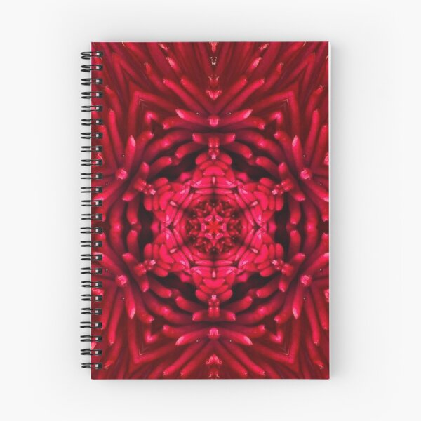 Artikelvorschau, Rote Mandala-Blume entworfen und verkauft von CodingBee33.
