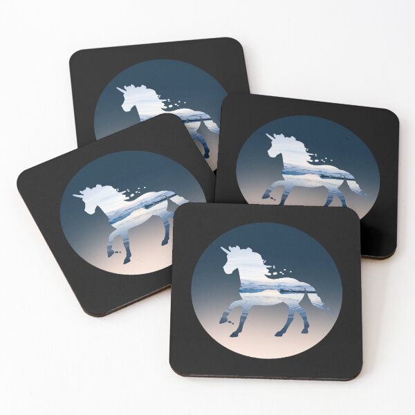Item preview, Nokk Frozen Horse Spirit Unicorn Sea Ocean  designed and sold by yellowpomelo.