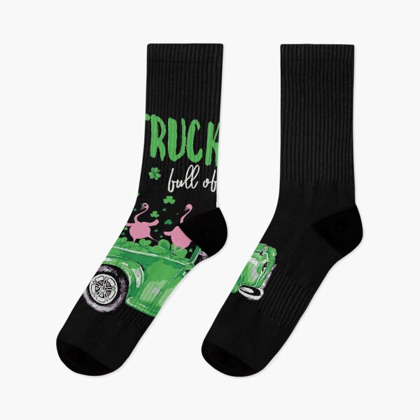 Item preview, Truck Full Of Luck Flamingo Leprechaun designed and sold by WanitaDesign.