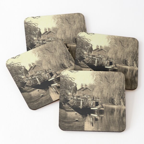 Item preview, Working boats at Shardlow designed and sold by Jo Lodge.