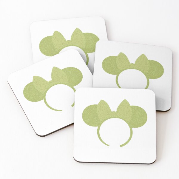 Item preview, Lime Green Retro Minnie Ears designed and sold by maleahjoy.
