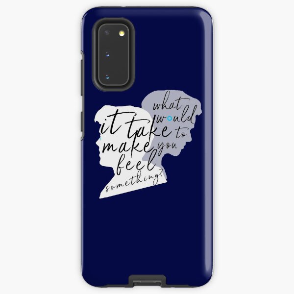 Reed900 - Detroit Evolution - "What Would It Take To Make You Feel Something?" Silhouette Art Samsung Galaxy Tough Case
