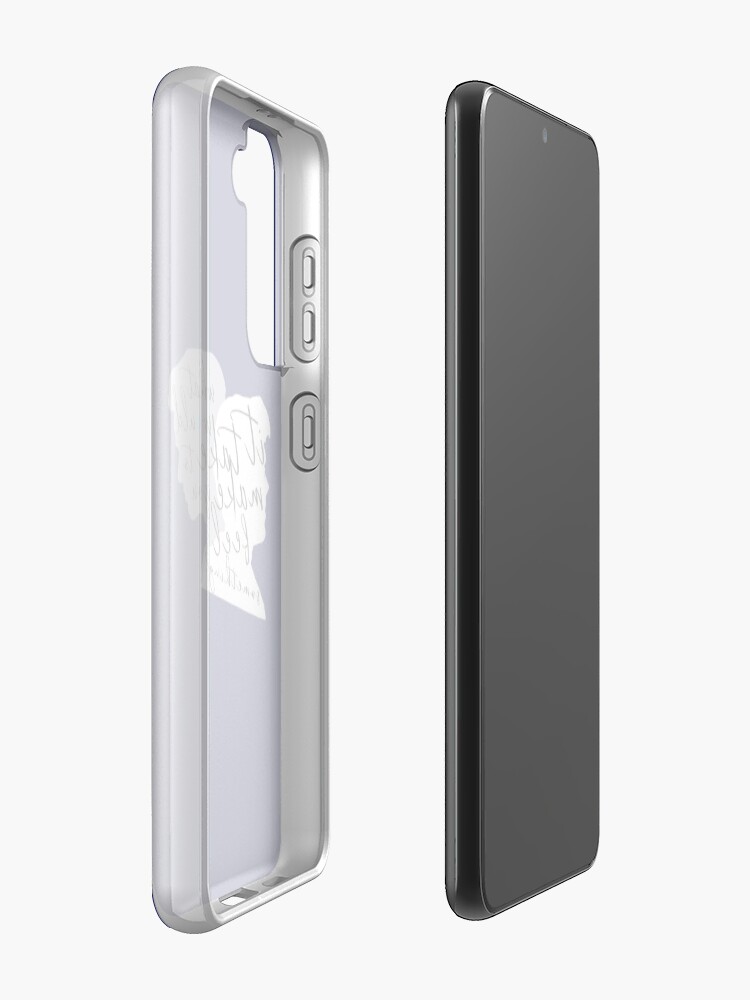 Alternate view of Reed900 - Detroit Evolution - "What Would It Take To Make You Feel Something?" Silhouette Art Case & Skin for Samsung Galaxy