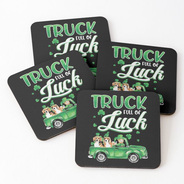 Item preview, Truck Full Of Luck Irish Beagle designed and sold by WanitaDesign.
