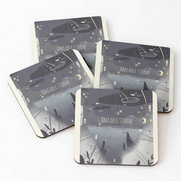 Item preview, Amiable Storm - Graphic Illustration  designed and sold by Manda Lyn LaCorte.