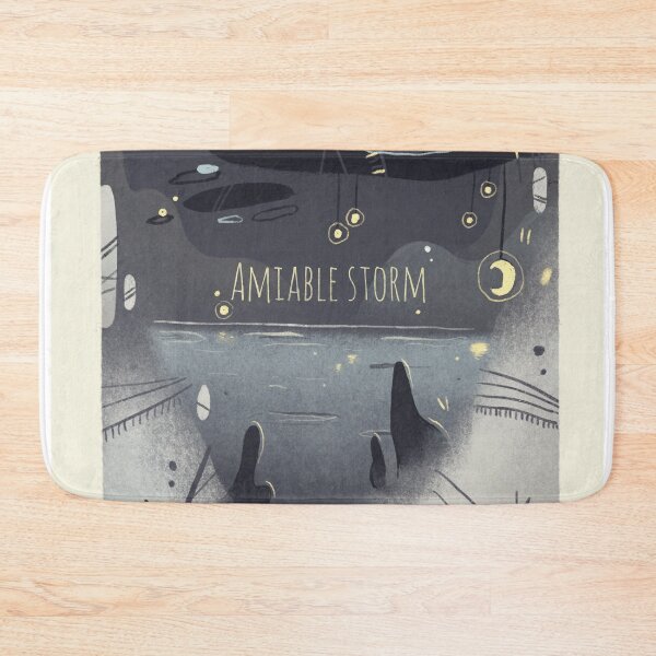 Item preview, Amiable Storm - Graphic Illustration  designed and sold by Manda Lyn LaCorte.