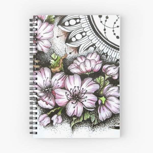 Artikelvorschau, Blüte & Mandalas entworfen und verkauft von ZenDreamsArt.