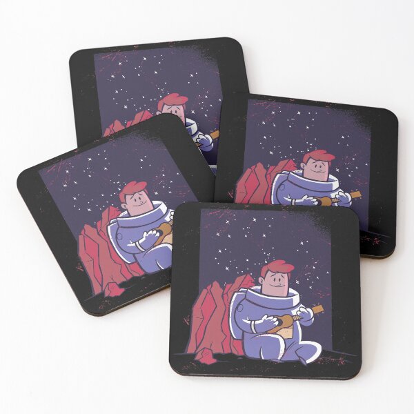 Item preview, Astronaut playing ukulele designed and sold by Frergo.
