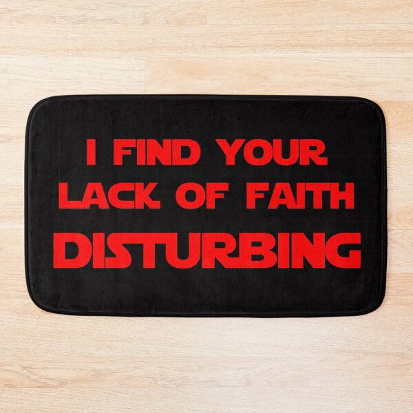 Item preview, I find your lack of faith disturbing (red version) designed and sold by DafyddEm.