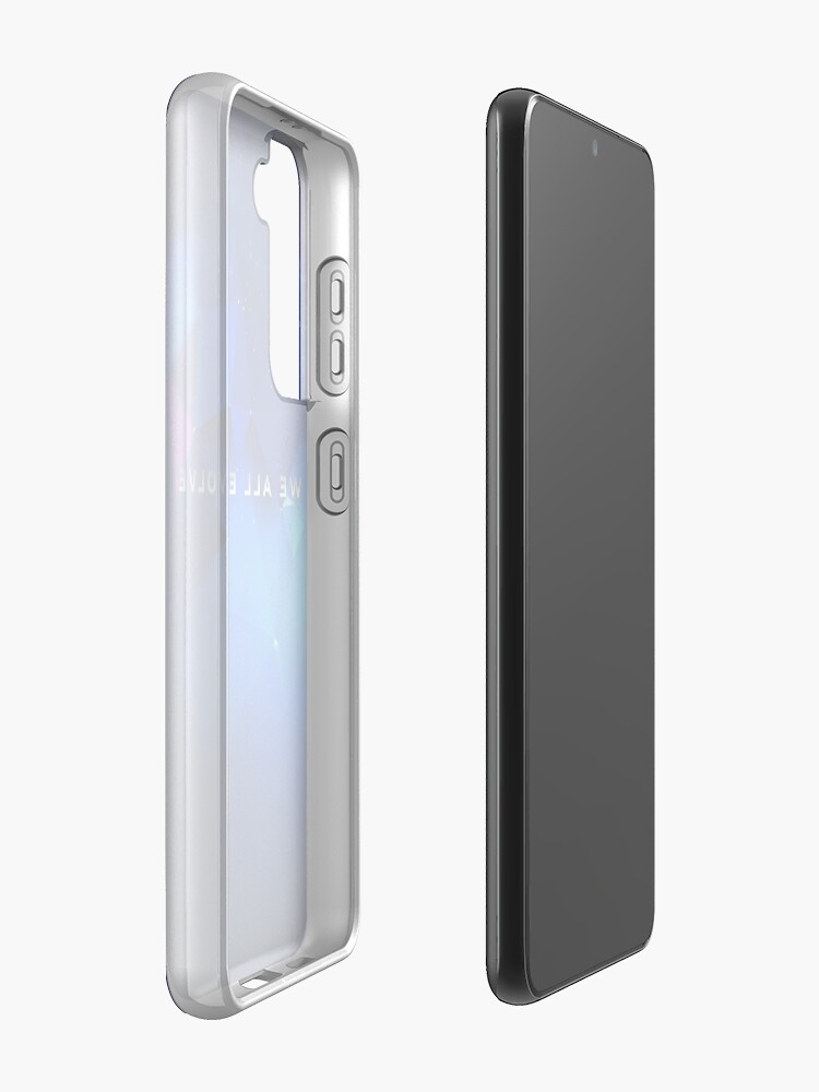 Alternate view of Detroit Evolution - "We All Evolve" tagline Case & Skin for Samsung Galaxy