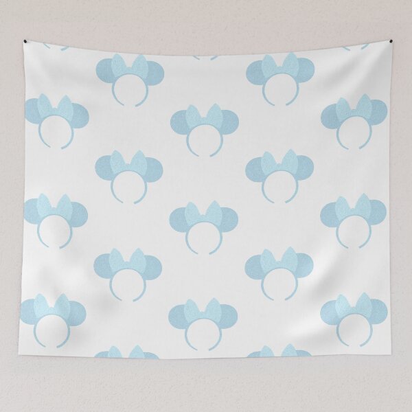 Item preview, Blue Retro Minnie Ears designed and sold by maleahjoy.