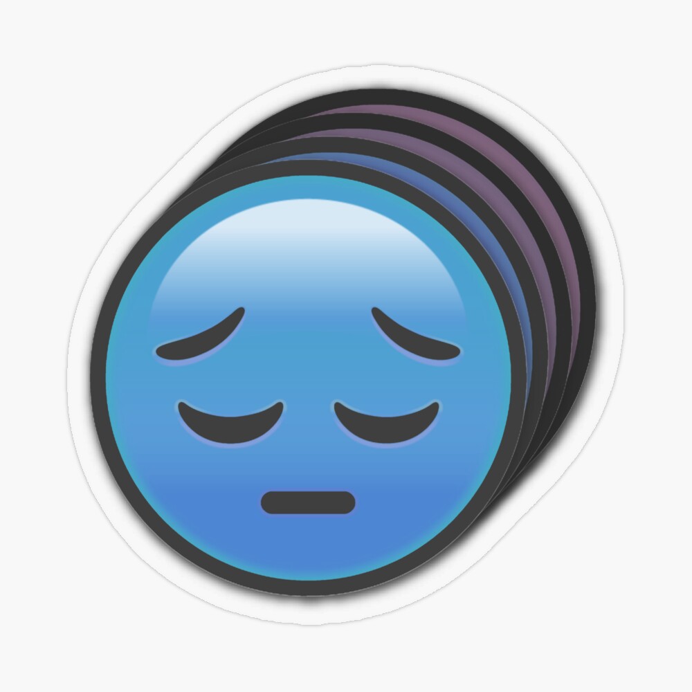 🥺 Cute Sad Emoji Poster – Realistic Emojis