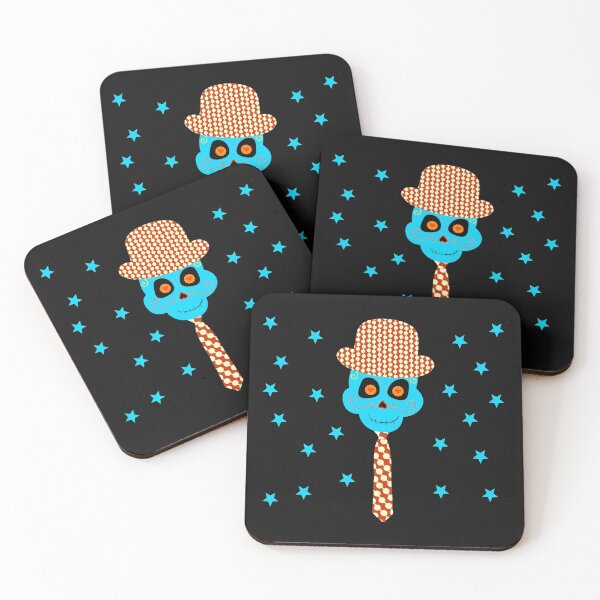 Item preview, Skull, skull, skull with hat and tie designed and sold by kreawusel-bin.