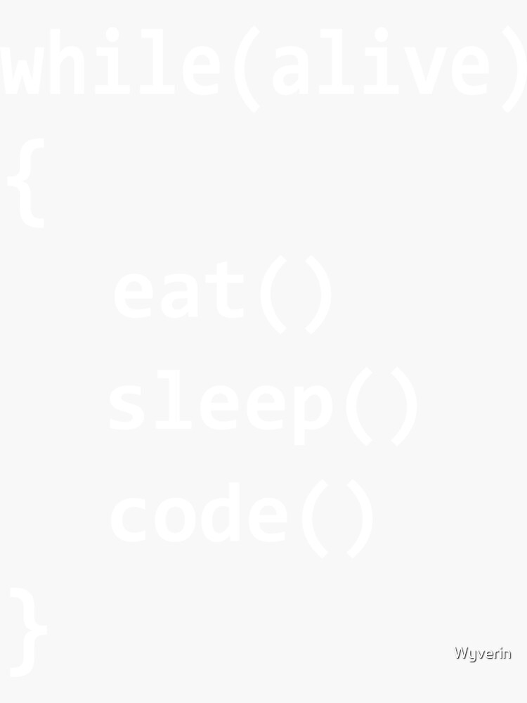 Born to code by Wyverin