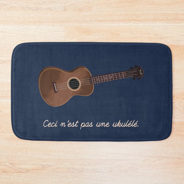Item preview, This is not a Ukulele - after Magritte - Music designed and sold by shufti.