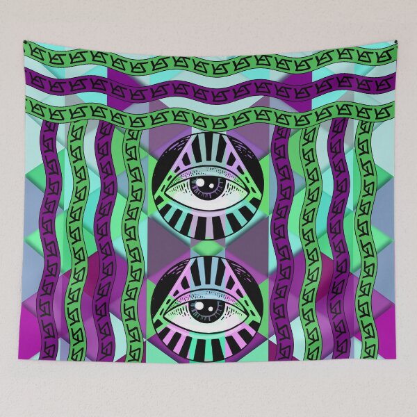 Item preview, All Over Print Luxury Baroque Blue Luminosity Motif designed and sold by yez.