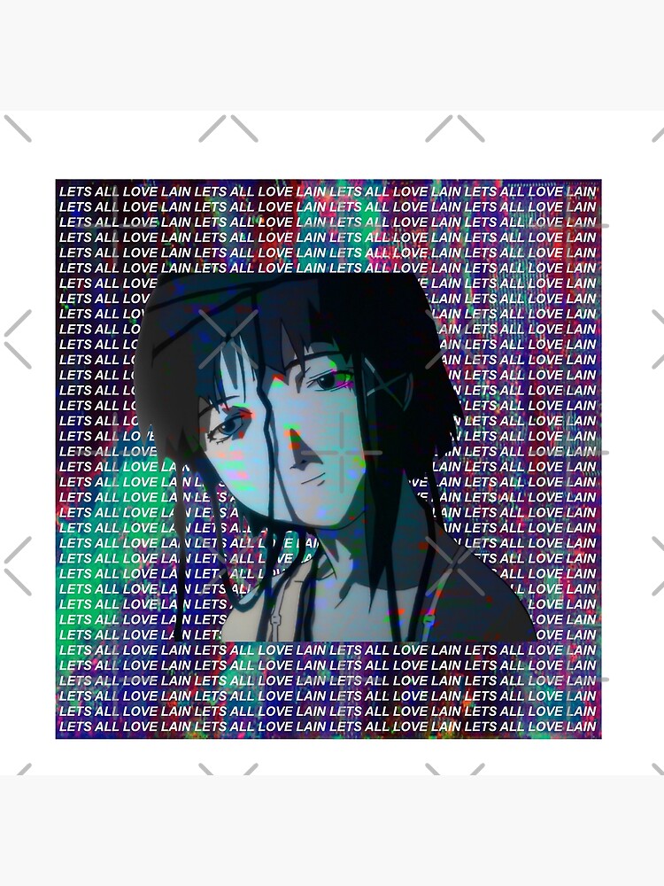 Error Glitch - Sad Anime Girl | Art Board Print