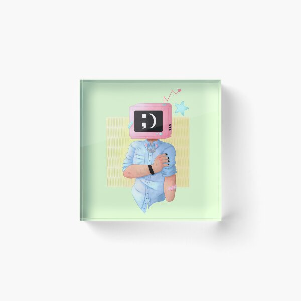 Item preview, Winky Wonk TV Head designed and sold by EmzGallaxy.
