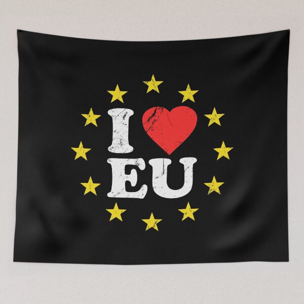 Item preview, I Love The European Union EU designed and sold by flippinsg.