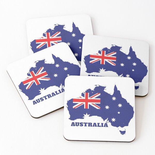 Item preview, Australia map, Australian  designed and sold by marosharaf.