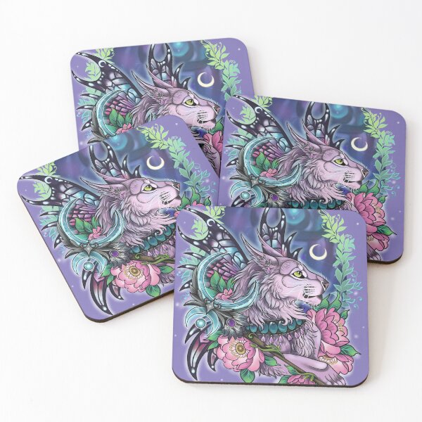Item preview, Faerie Queen Night Elf Druid Cat designed and sold by katmewkitty.