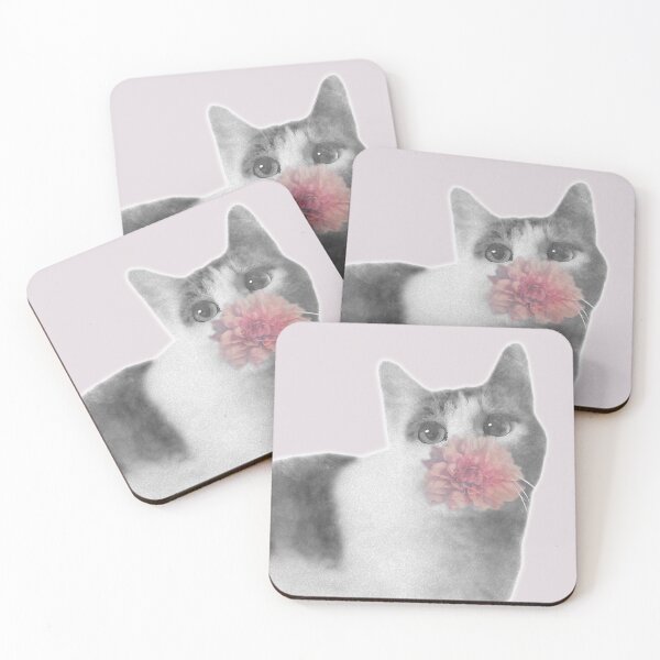 Item preview, Flower Cat designed and sold by studiocoffee.