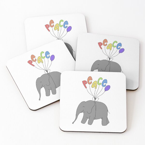 Item preview, Peaceful elephant designed and sold by PeteyPieFarms.