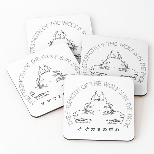 Item preview, Wolfpack Reflection White designed and sold by SomersaultCloud.